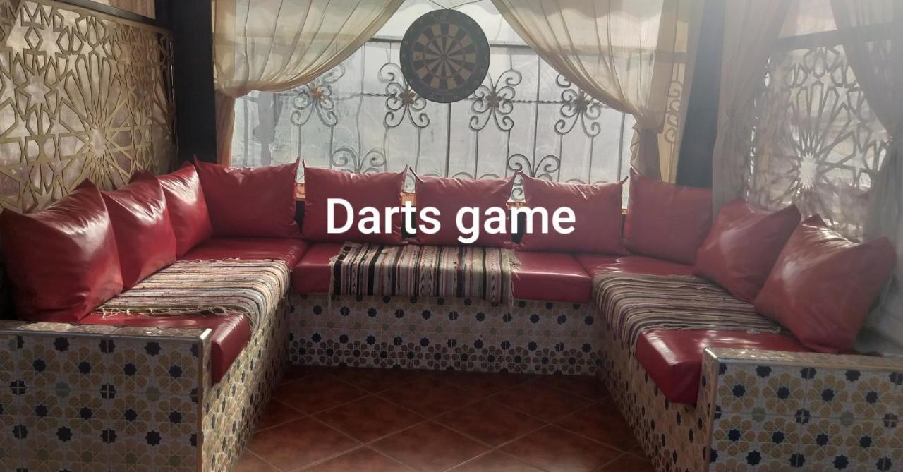 Hotel Lahlou Riad Cafeteria Oujda Bagian luar foto